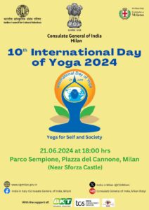21 giugno – Yoga day a Milano