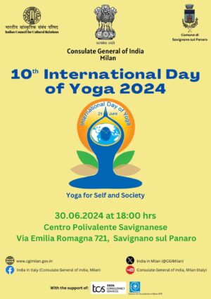 Yoga day 30 giugno 2024 Savignano sul Panaro