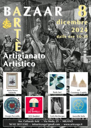 Domenica 8 Dicembre | Bazaar Artè | Ore 10:30 | Associazione Artè Centro Yoga | Milano